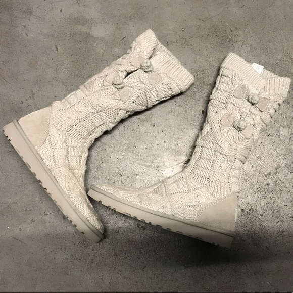 ugg kalla knit boots